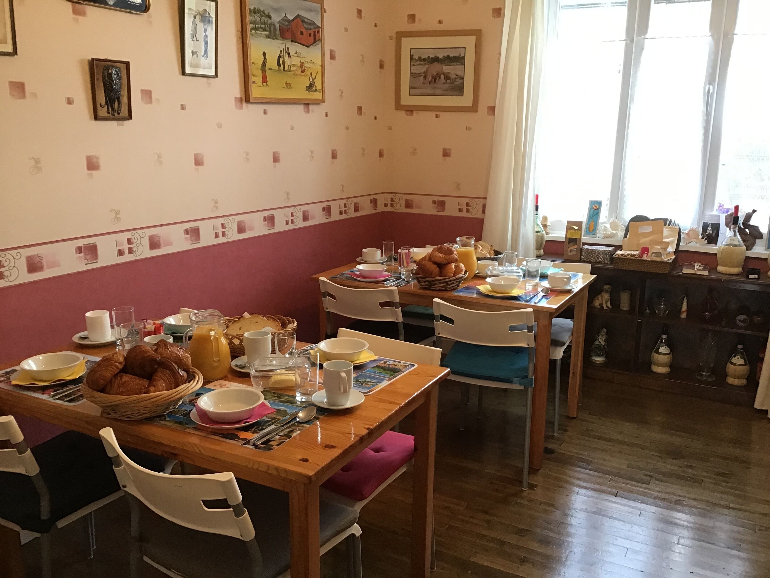 Petit déjeuner continental compris tous les jours