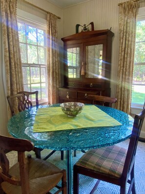 Dining - Cottage on Historic Property w/ Working Farm - Beautiful Pool & Fire Pit (Aylett)