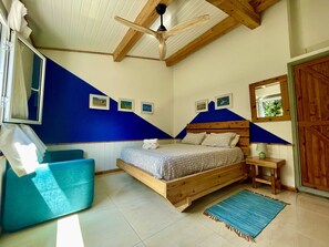 1 bedroom, travel crib, WiFi, bed sheets