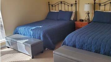 2 bedrooms, iron/ironing board, free WiFi, bed sheets