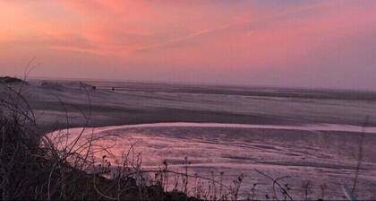 Edificio agrícola cerca de las playas de Le Touquet