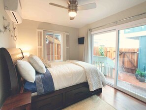 2 makuuhuonetta, silitysrauta/-lauta, Wi-Fi, vuodevaatteet