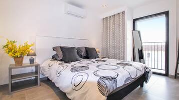 2 chambres, lit parapluie, Wi-Fi gratuit, draps fournis