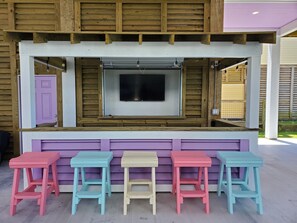 Property grounds - Beautiful construction with Ocean views and sunset deck. (Bolivar Peninsula)