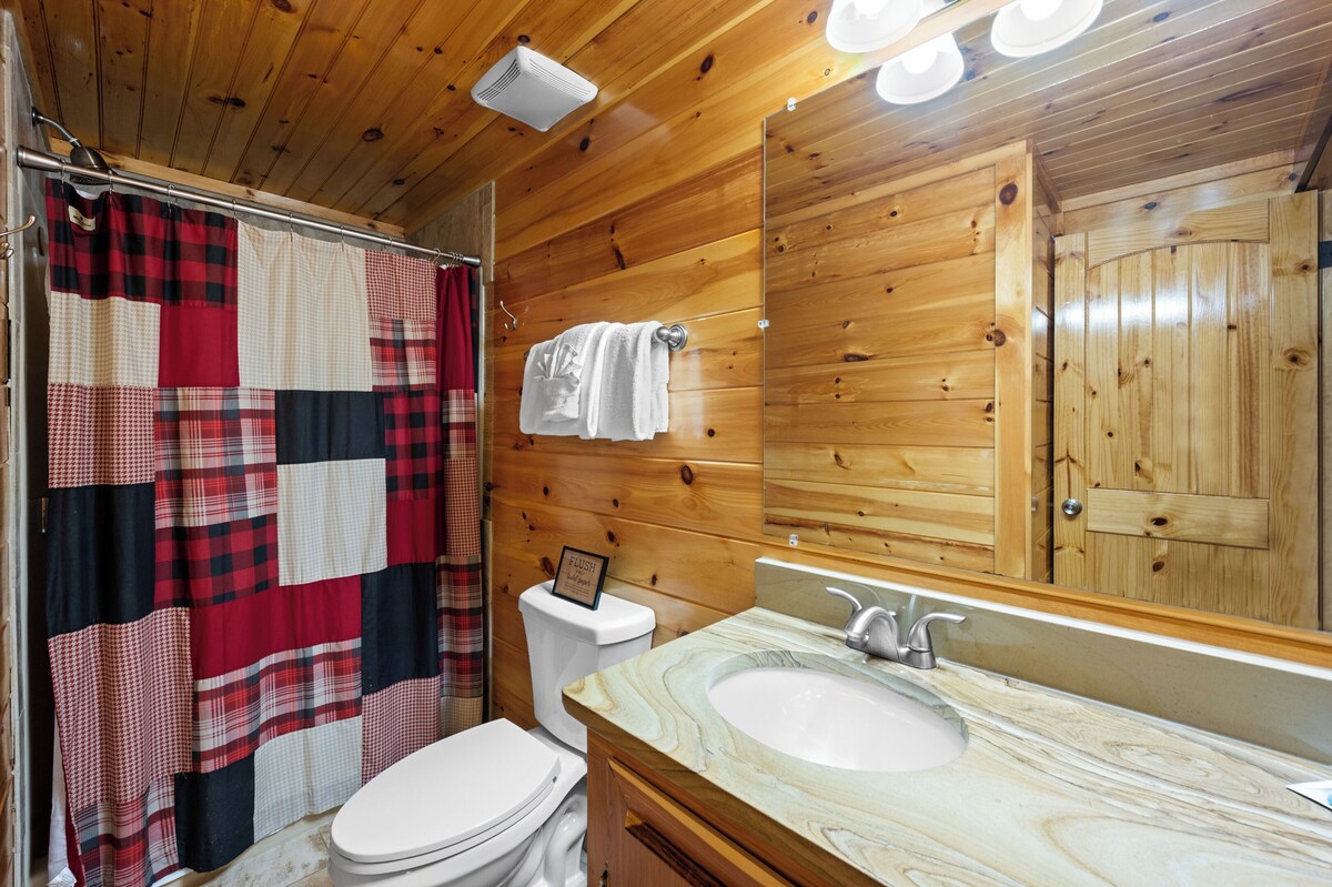 Photo 51 of Charming Log Cabin Escape! 4 King beds, Min to Gatlinburg, Frequent bear visits!