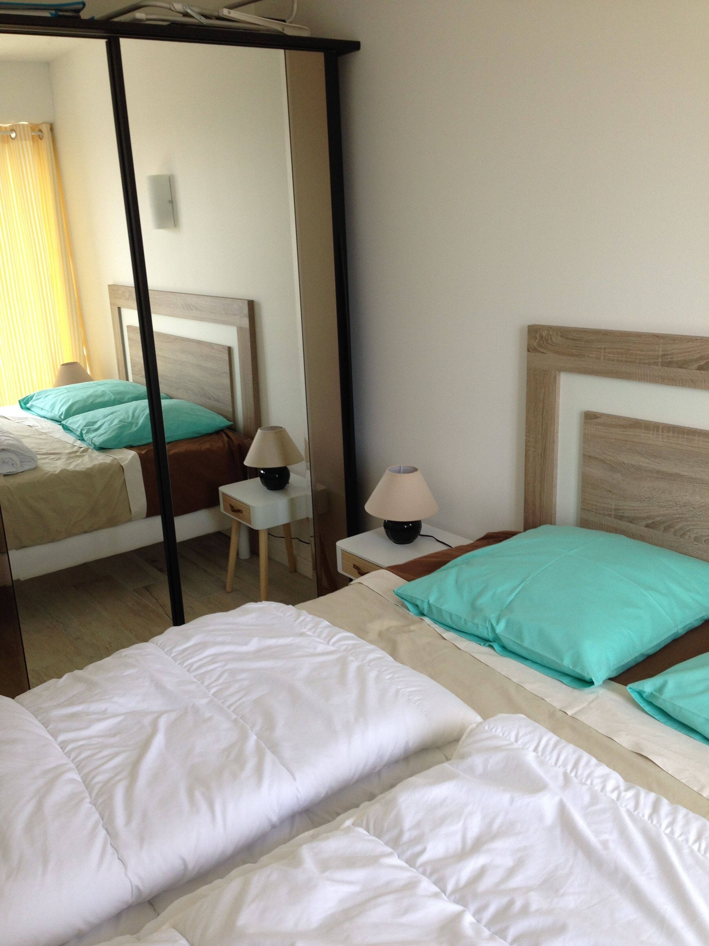 1 chambre, fer et planche à repasser, Wi-Fi