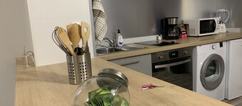 T2 apartment fully equipped and furnished