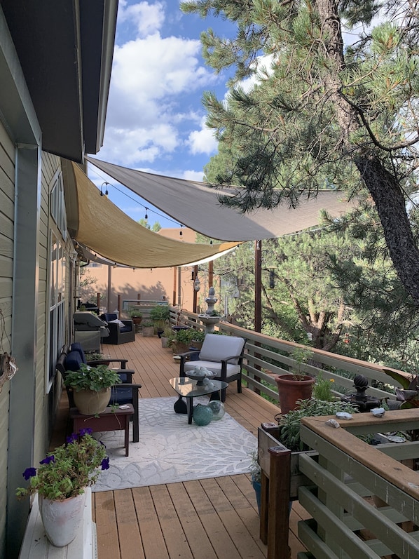 Terrace/patio - Birdsong by day, daimond lit sky by night (Sedona)