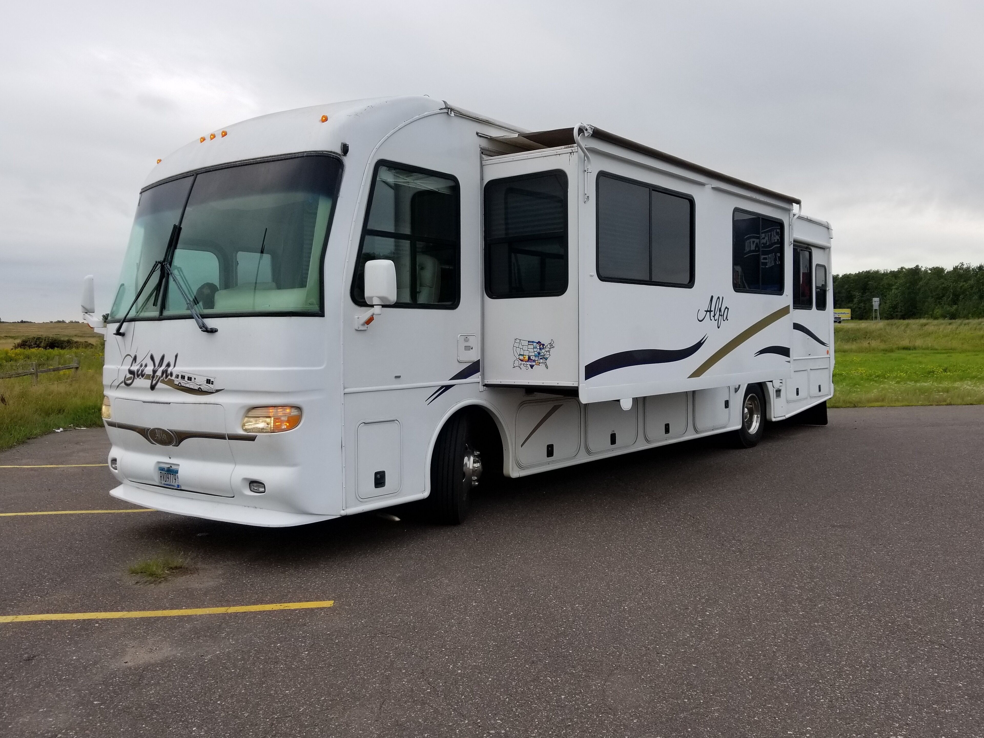 RV Life on a Beautiful lake with sunsets, great fishing, swimming and peace.