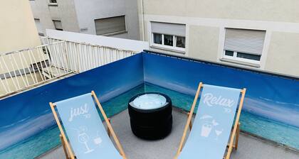 ★Schönes Apartment | 2P | Terrasse| Neu Saniert | WLAN | Modern | Heidingsfeld ★