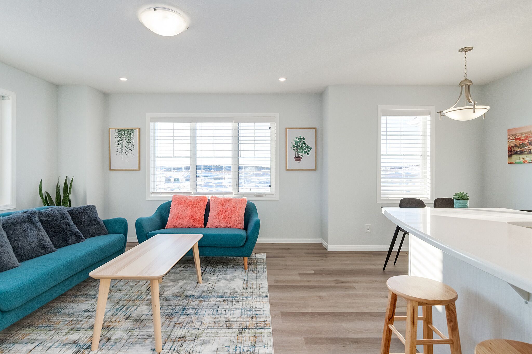 Comfort Townhome | Living area | LCD TV, Netflix, streaming services