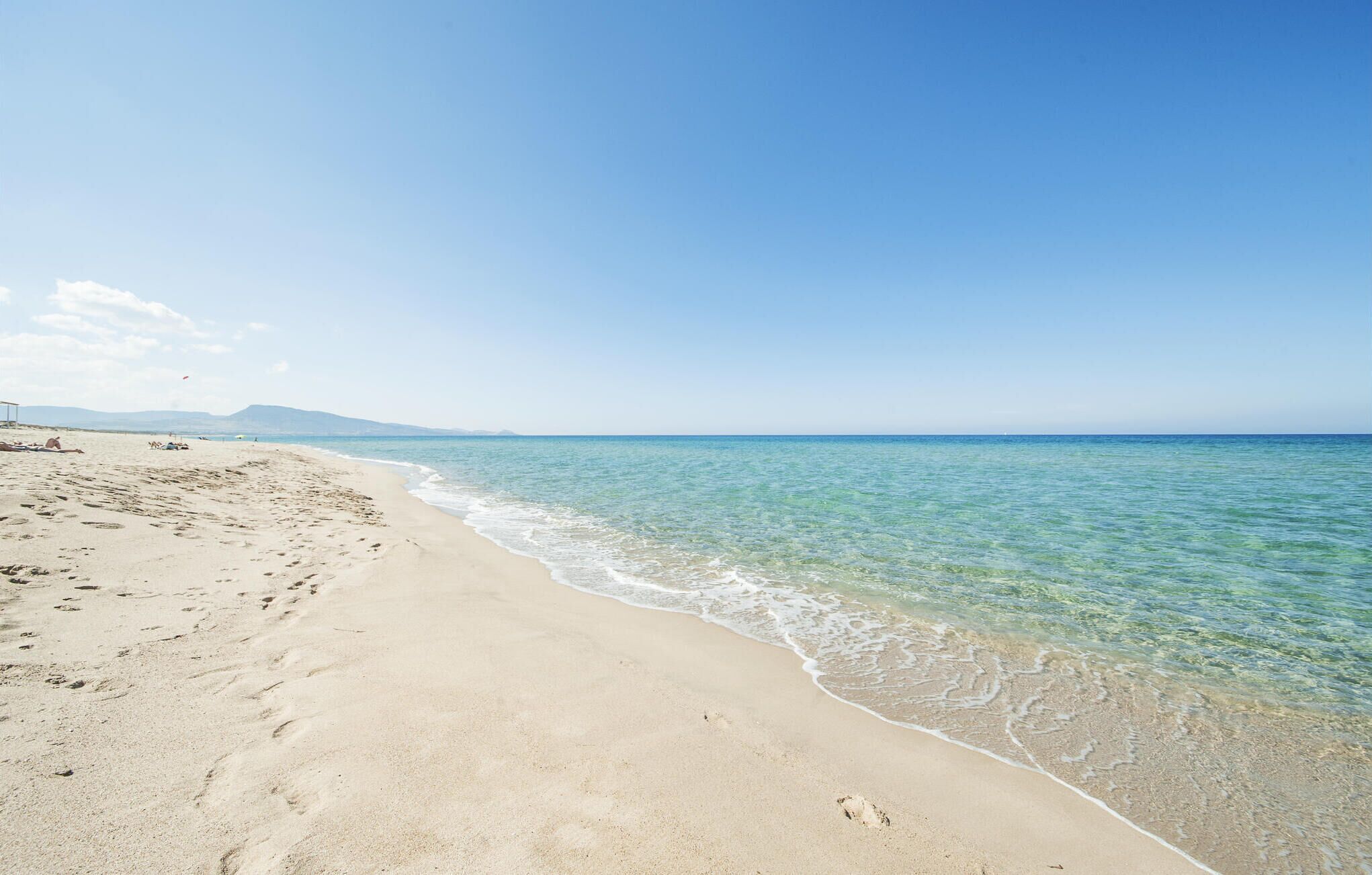 Una spiaggia nelle vicinanze
