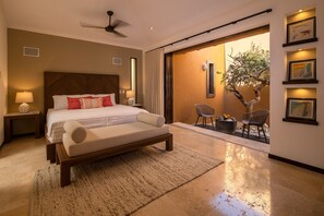 4 habitaciones y caja de seguridad en la habitación