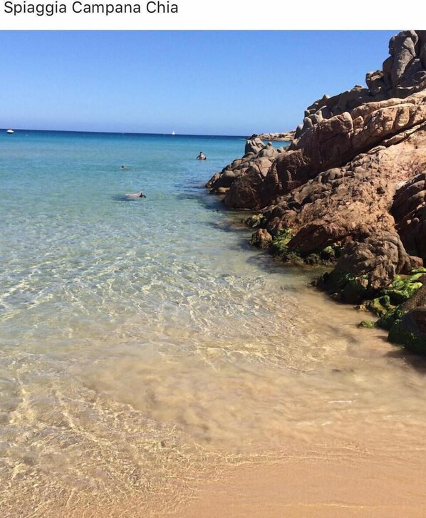 Tæt på stranden