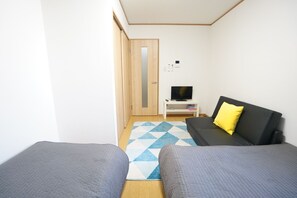 1 chambre, fer et planche à repasser, Wi-Fi gratuit