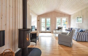 TV, fireplace, DVD player