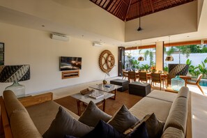 Villa, 4 Bedrooms | Living area - Villa The Maya (Canggu)