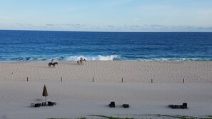 Am Strand, Strandtücher