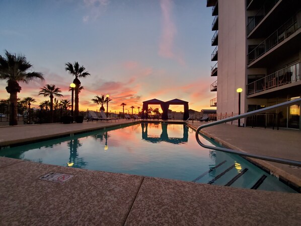 Alberca al aire libre