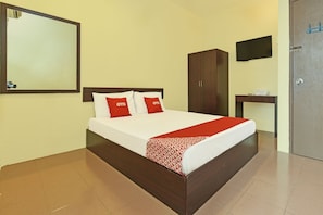 豪華雙人房 | 免費無線上網、床單