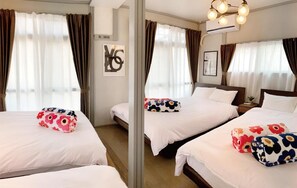 3 Bedrooms Apartment | 3 bedrooms, down comforters, memory foam beds, iron/ironing board - TABISAI House (Fukuoka)