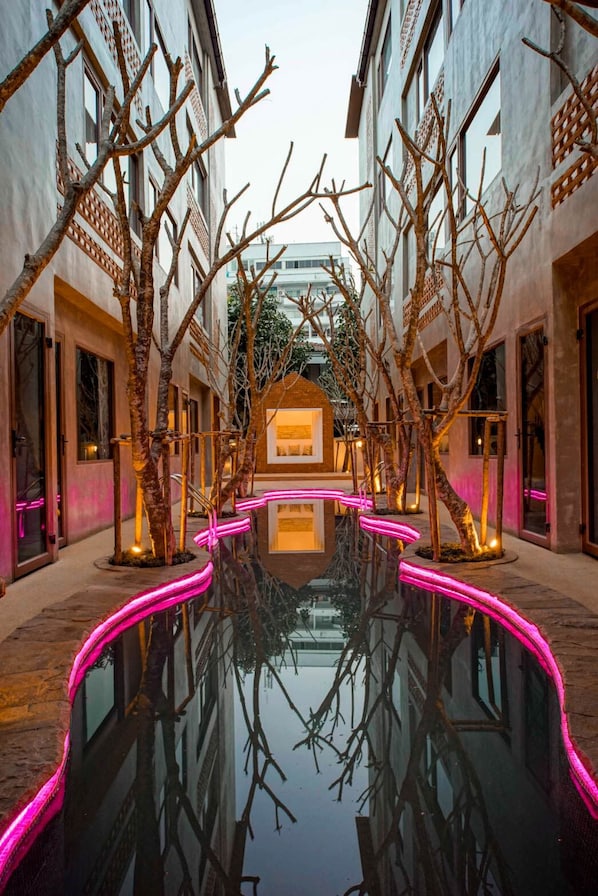 Outdoor pool, open 8:00 AM to 8:00 PM, free cabanas - NORN Boutique Hotel (Chiang Mai)