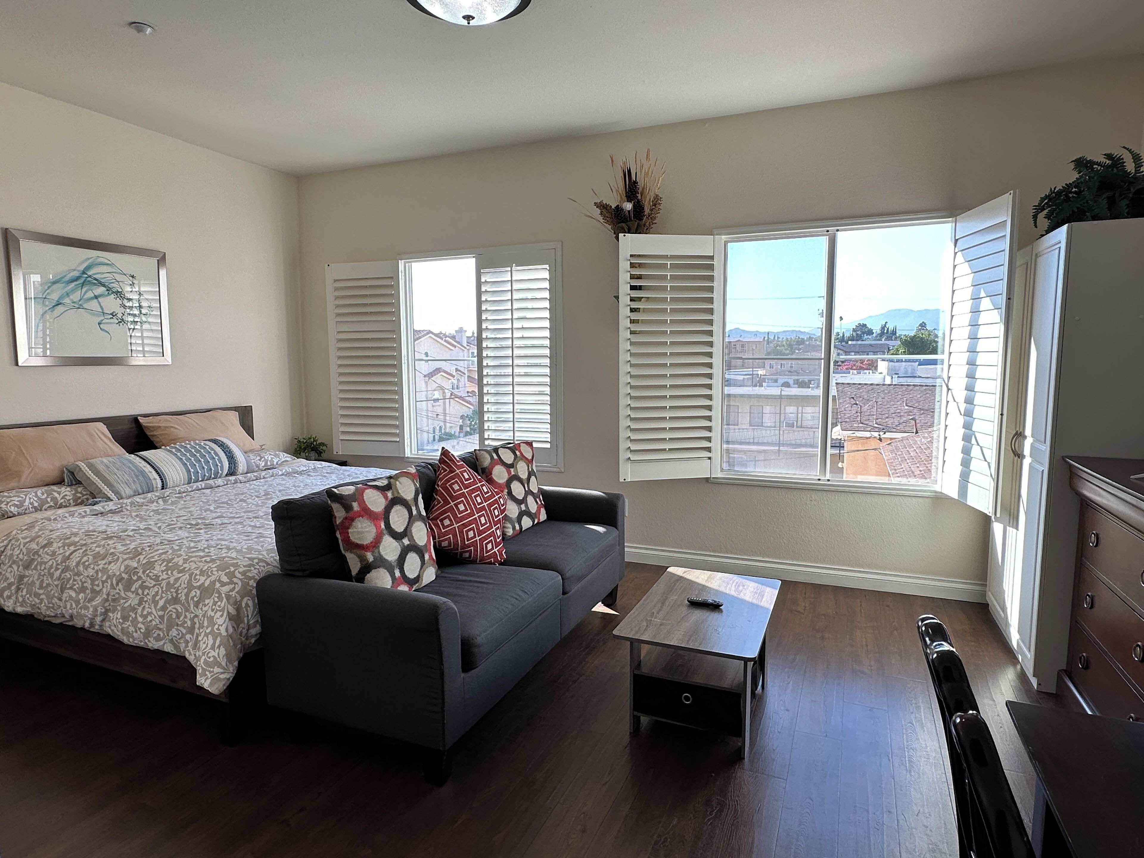 1 bedroom, desk, iron/ironing board, free WiFi