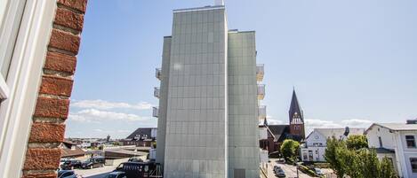 Blick von der Unterkunft