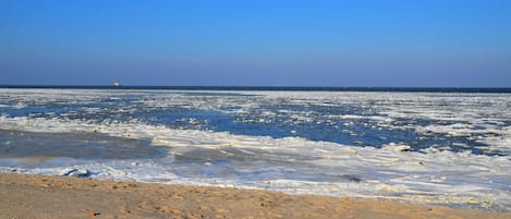 Tæt på stranden