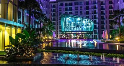 Condo de luxe d'une chambre avec vue sur la piscine @ City Center Residence Pattaya