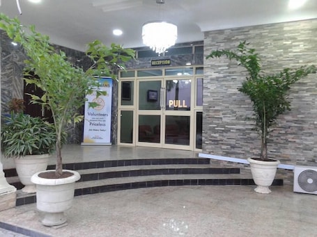 Property entrance. Venus Hotels & Suites