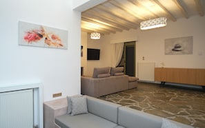 Villa, 5 Bedrooms, Private Pool | Living area - Terra Divina (Agios Vasileios)