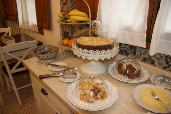 Petit déjeuner buffet compris tous les jours