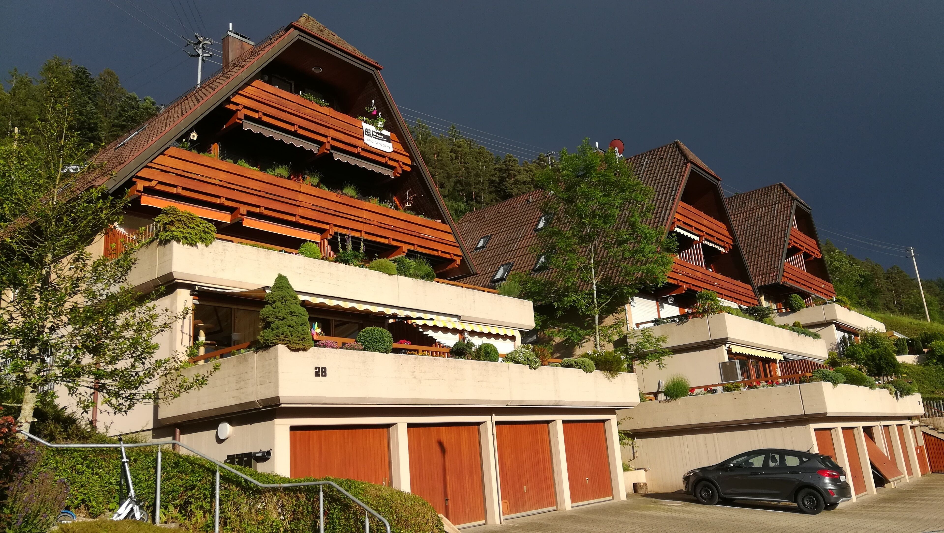 Ruhiges Wohnen in Klosterreichenbach und Stellplatz direkt vor dem Haus