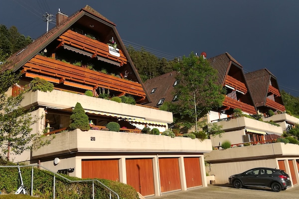 Ruhiges Wohnen in Klosterreichenbach und Stellplatz direkt vor dem Haus