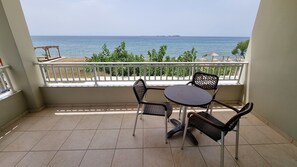 Doppelzimmer, Meerblick | Blick vom Balkon