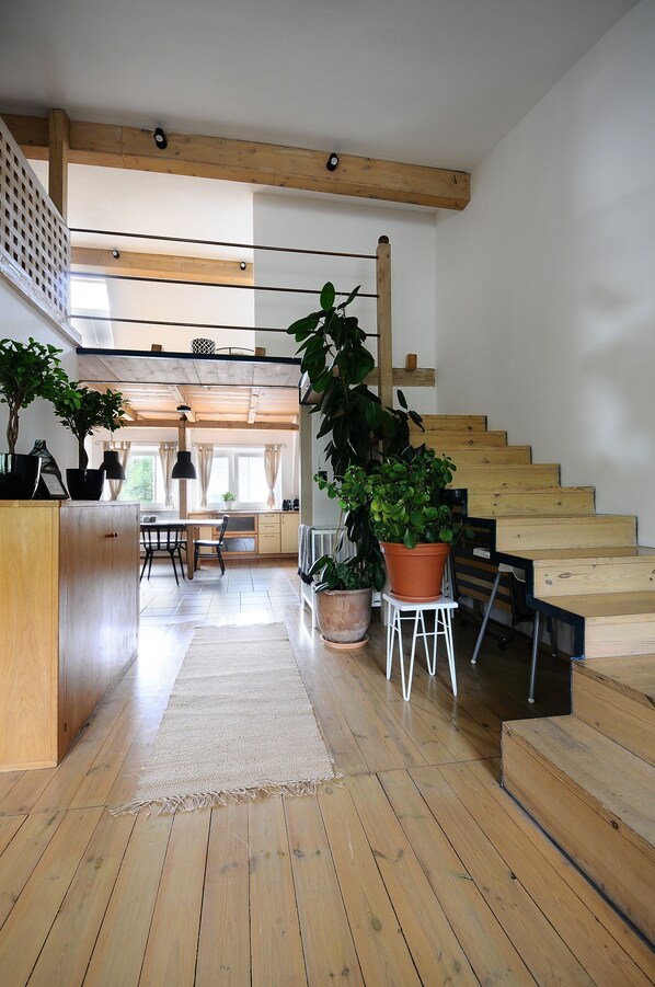 Loft | Living area | Flat-screen TV - A Place Like Home Apartamenty Wiewiorcza (Gdansk)