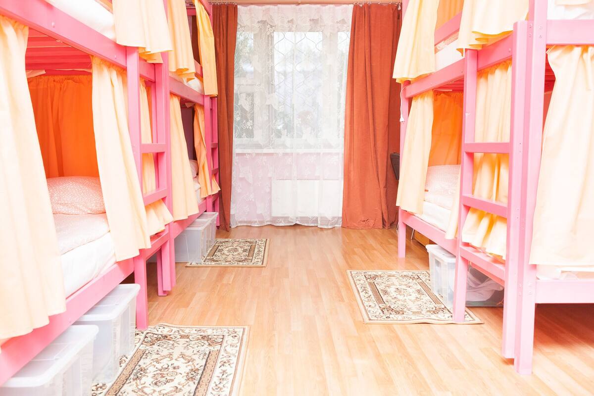 Blackout drapes, iron/ironing board, free WiFi, bed sheets