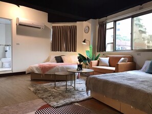 Departamento de lujo (805) | 1 habitación, decoración personalizada, muebles diferentes y escritorio 