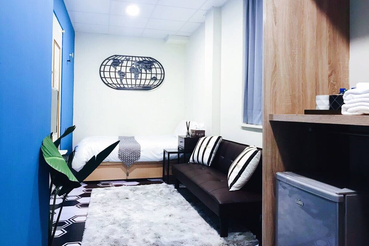 Individually decorated, individually furnished, blackout curtains