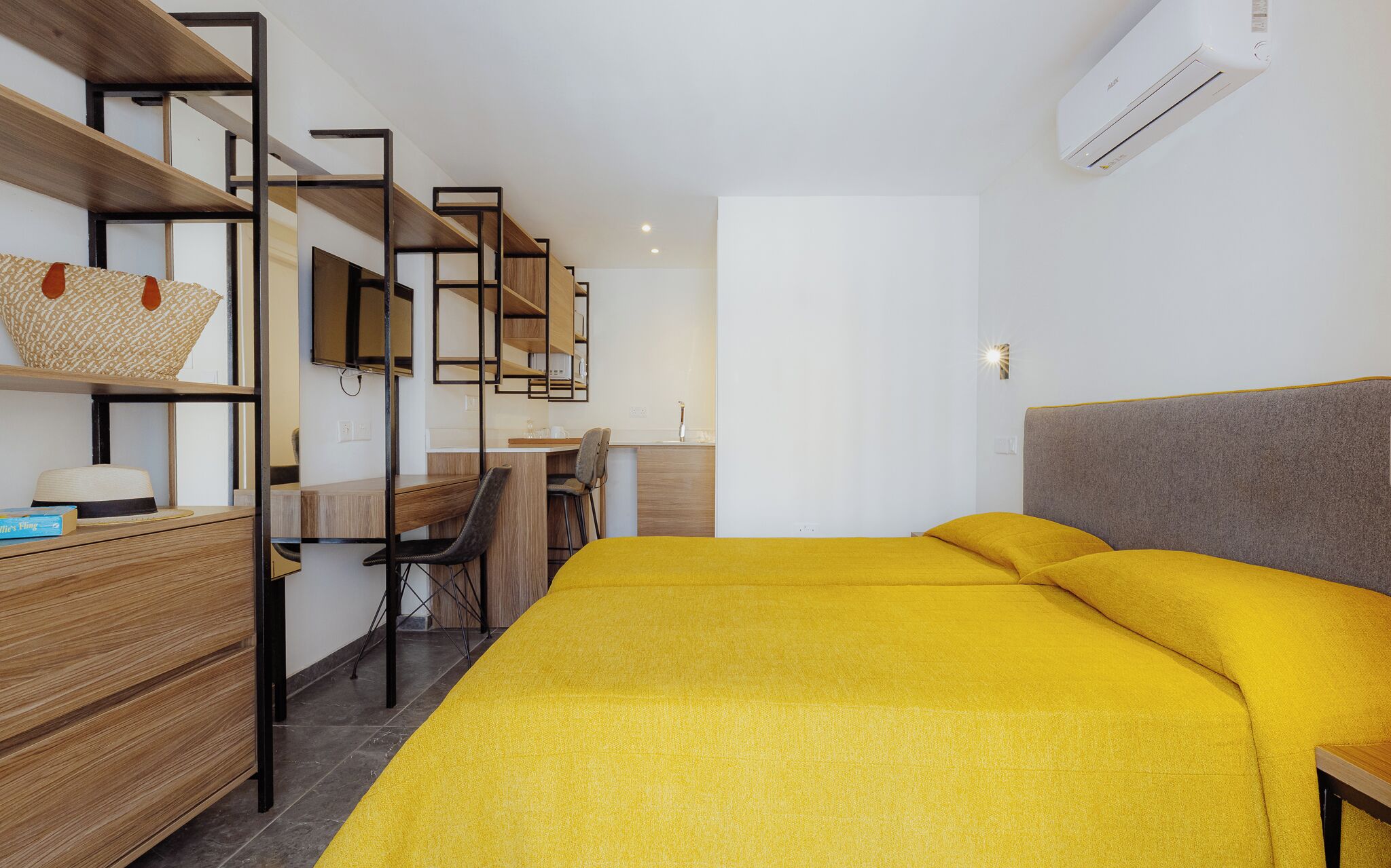 Coffres-forts dans les chambres, rideaux occultants