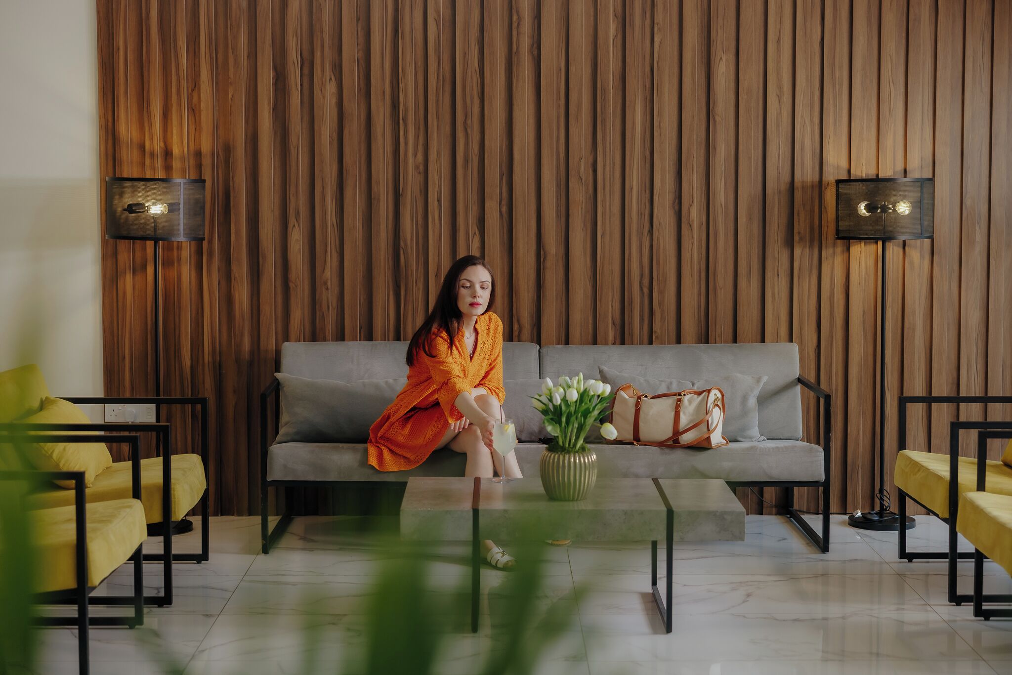 Kawasan tempat duduk lobi