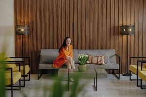 Sala de estar en el lobby