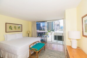 1 bedroom, iron/ironing board, free WiFi, bed sheets - Great Location In Waikiki, City Views! Close to Beach! (Honolulu)