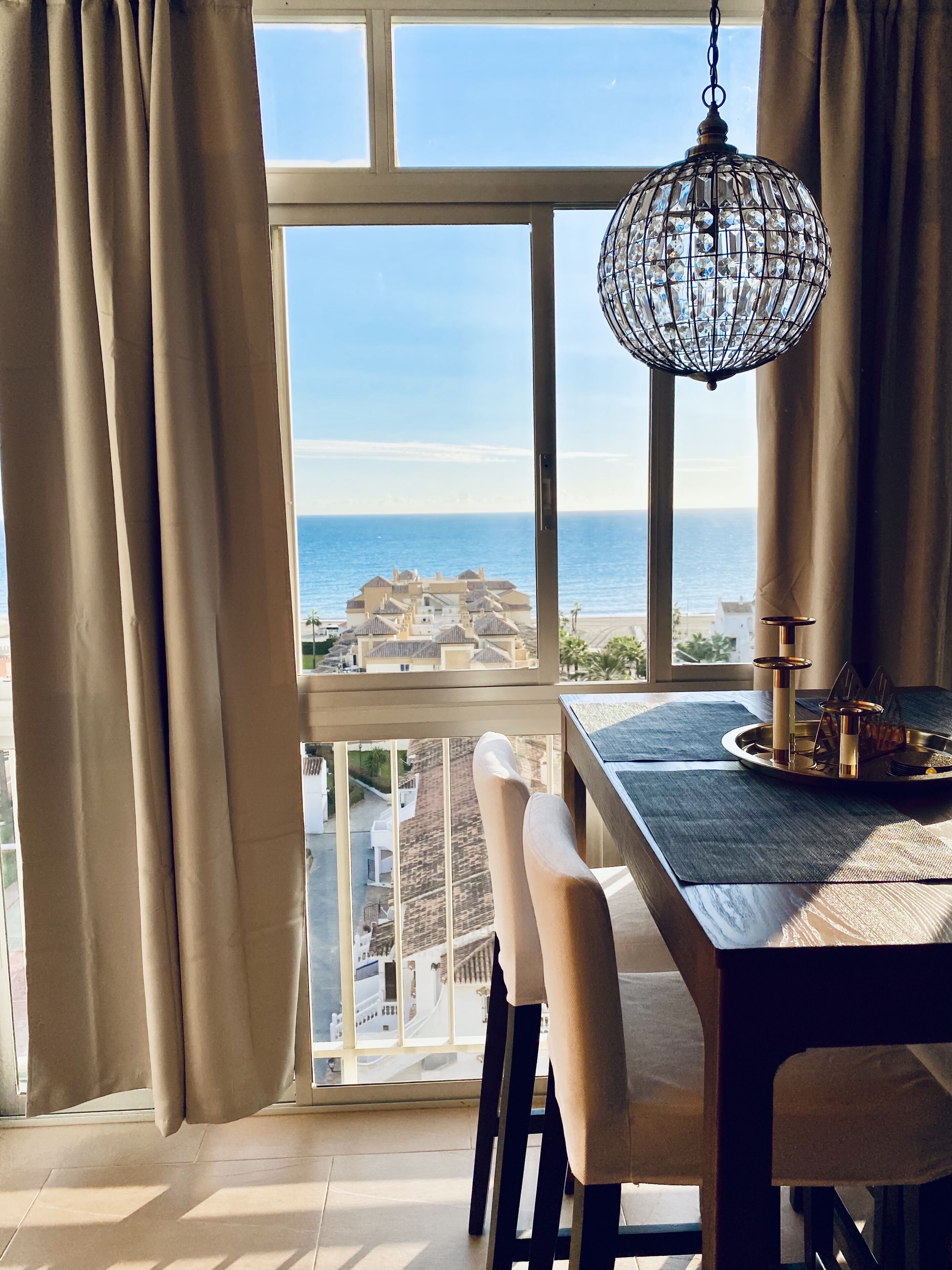 Utsikt fra overnattingsstedet