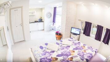 Chambres insonorisées, fer et planche à repasser, lits bébé (gratuits)