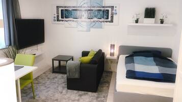 1 habitación, wifi y ropa de cama