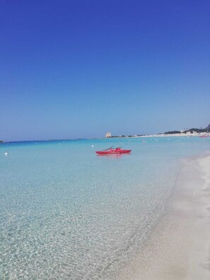Playa privada en los alrededores y playa de arena blanca 