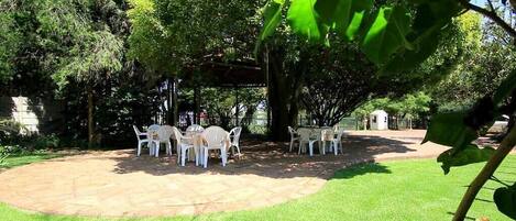 Opções para refeição ao ar livre