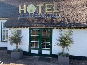 Entrée de l’hébergement